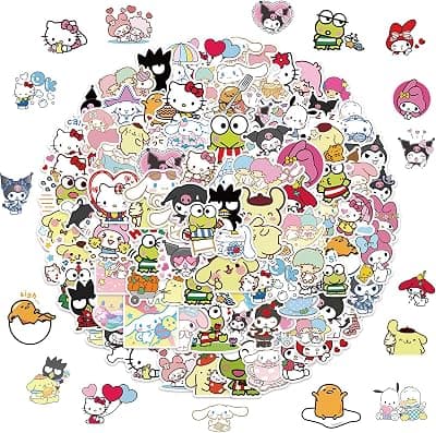 Sanrio 多角色贴纸一百枚装